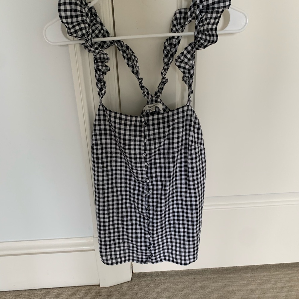 Madewell Gingham tank